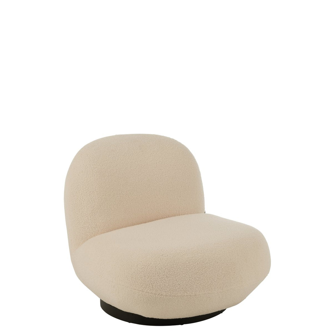 J-Line Lounge Chair Schneepappelholz