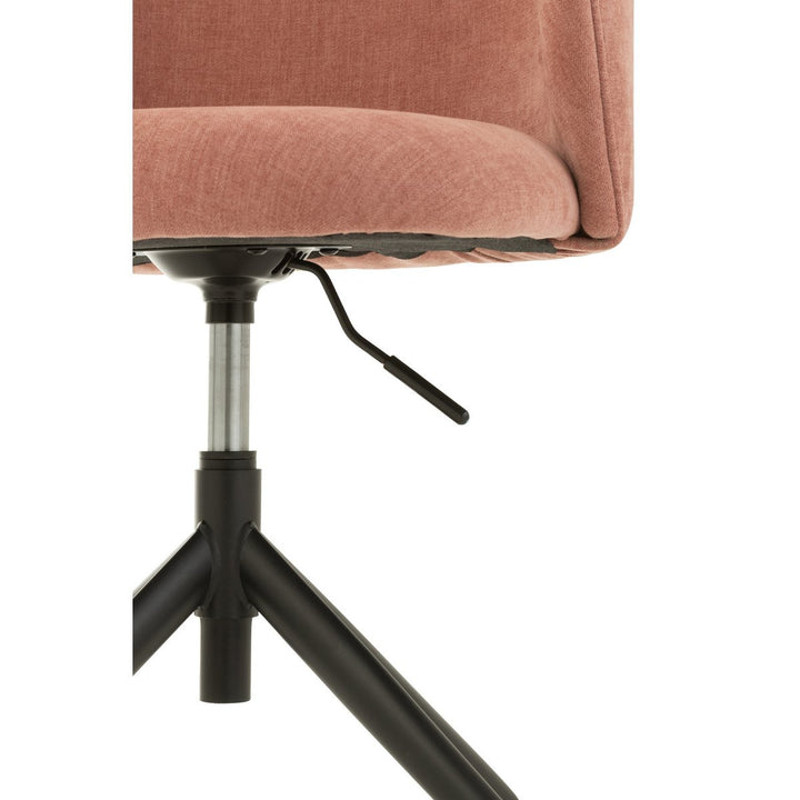 J-Line Chair Turn Up Down Textile Light Pink