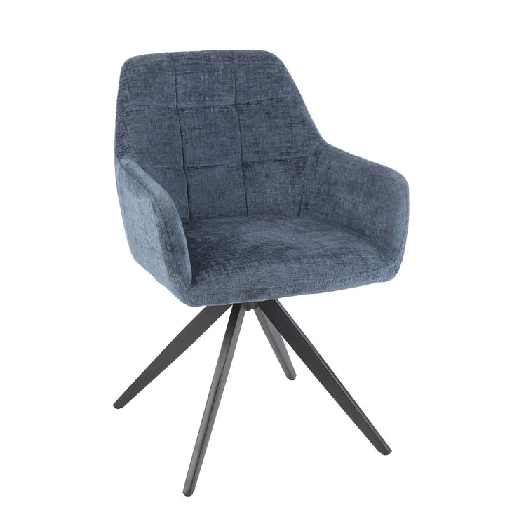 J-Line Stoel Louna Blauw