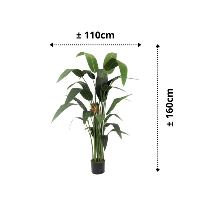 Strelitzia Artificial Plant With Flower 160 cm