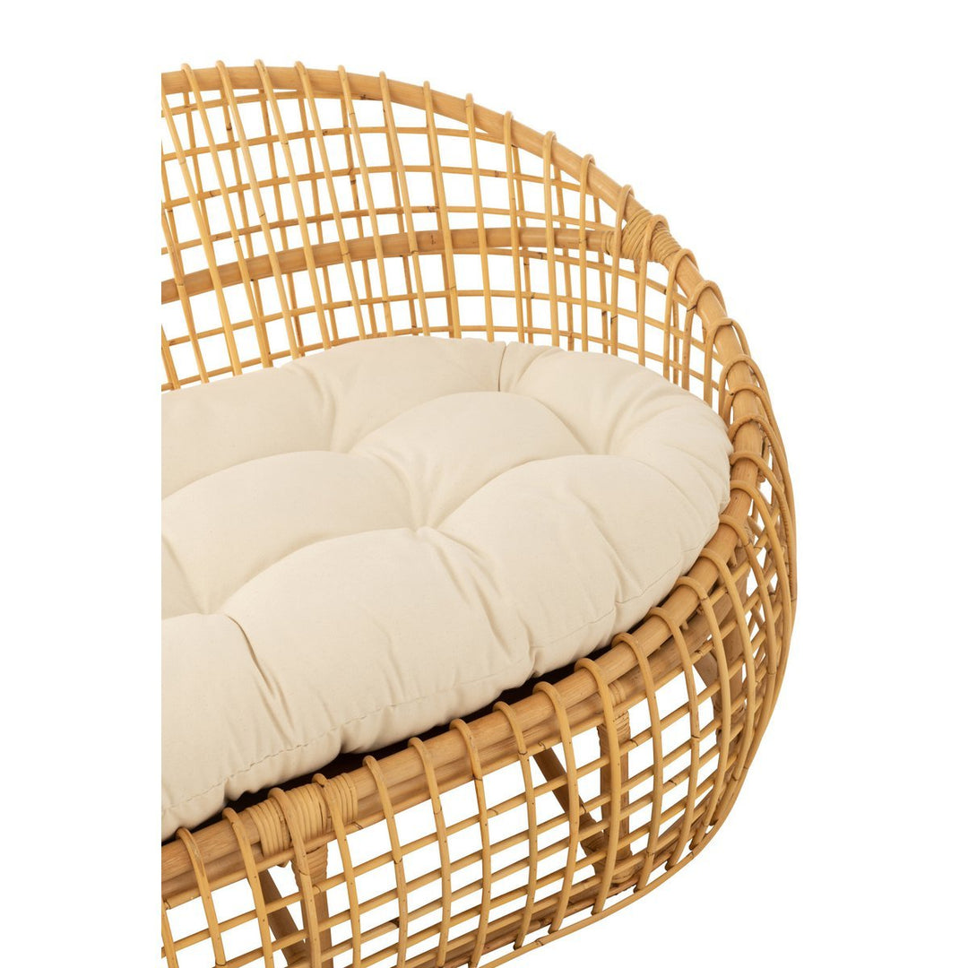 J-Line Sofa Lise+ Cushion Rattan Natural