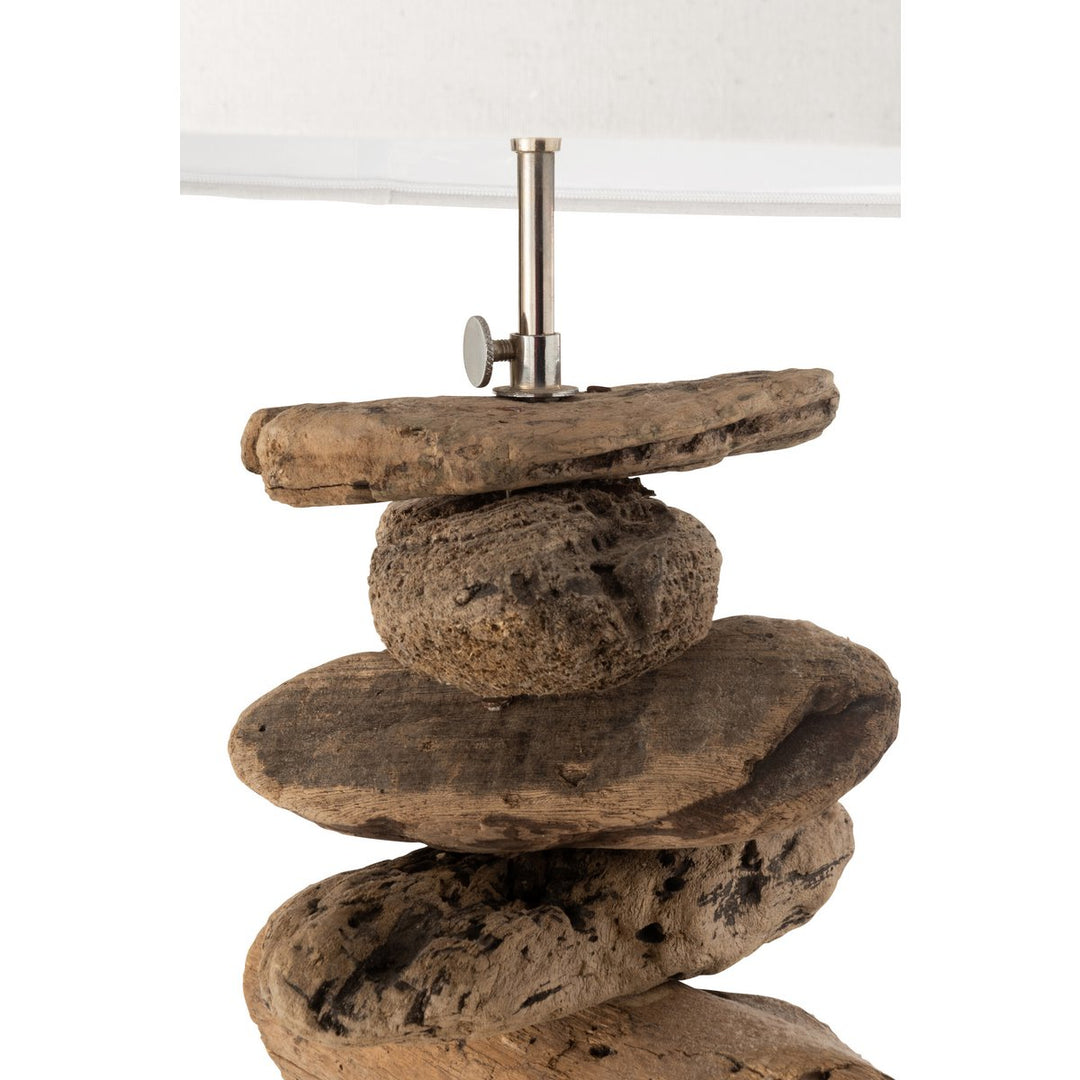 J-Line Lamp Driftwood Natural/Beige Medium