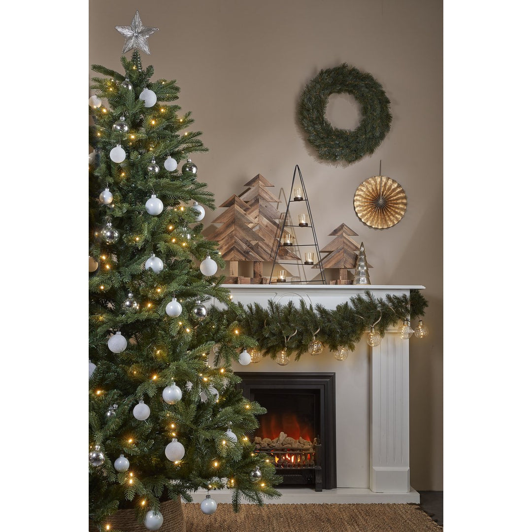 Kunstkerstboom met LED Verlichting H215