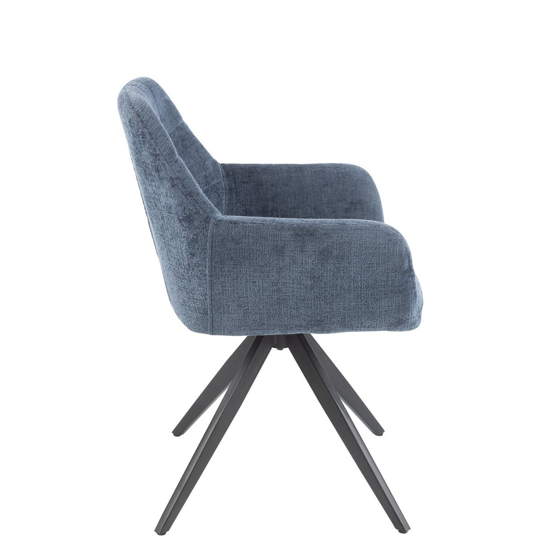 J-Line Stoel Louna Blauw