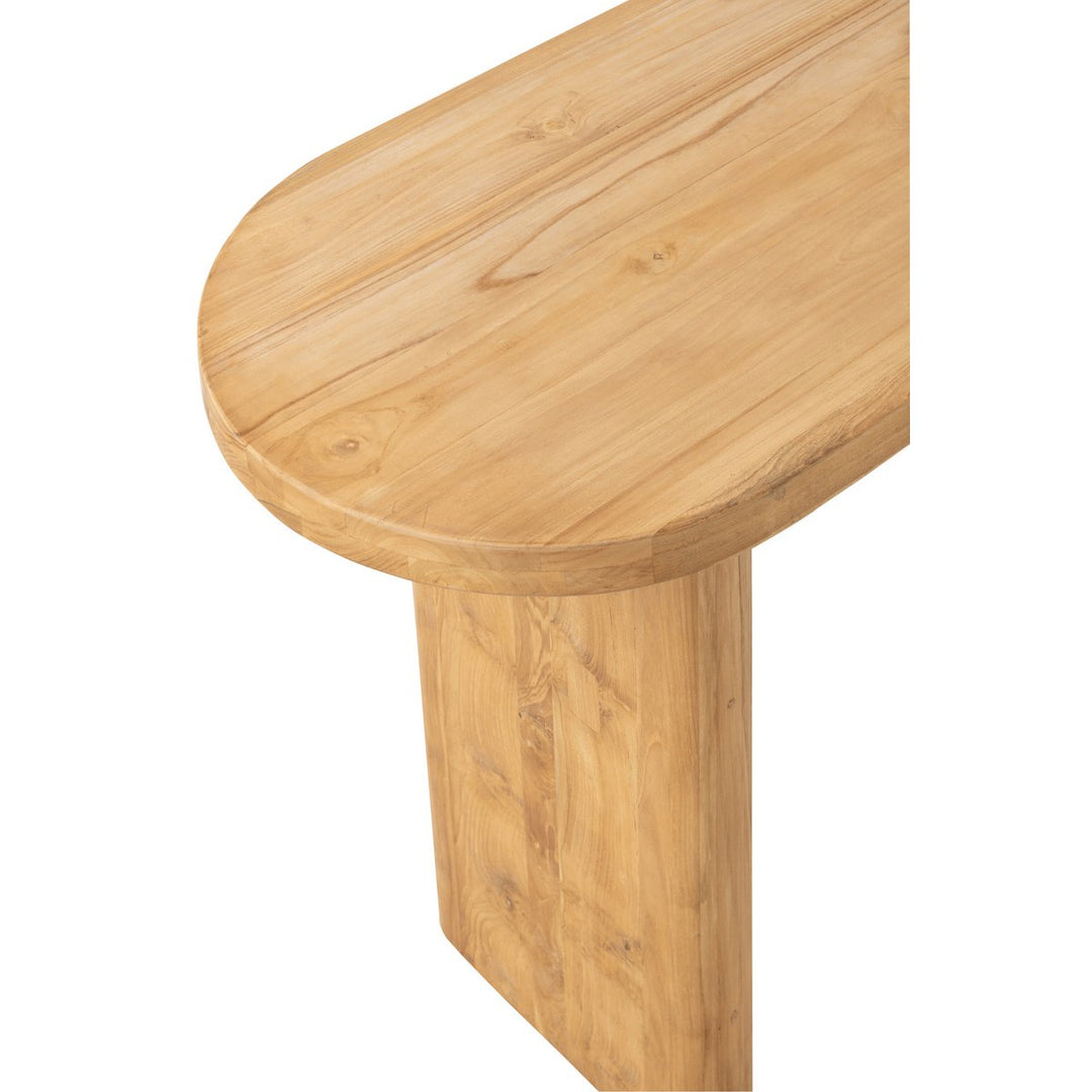 J-Line Console Teak Hout Naturel