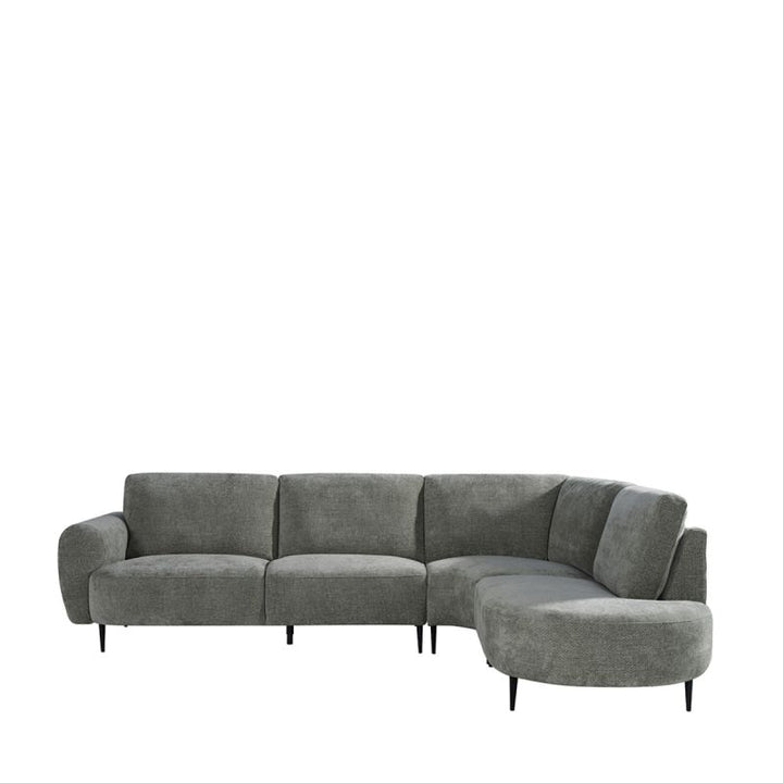 LABEL51 Ecksofa Milano Right Stone