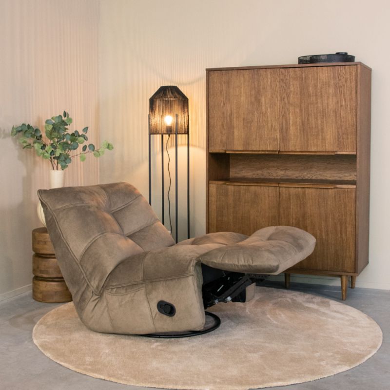 LABEL51 Relaxfauteuil Take It Easy Taupe