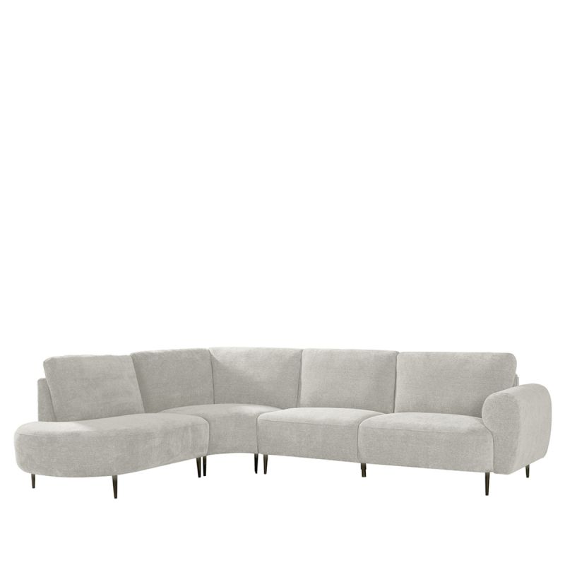 LABEL51 Ecksofa Milano links Natur