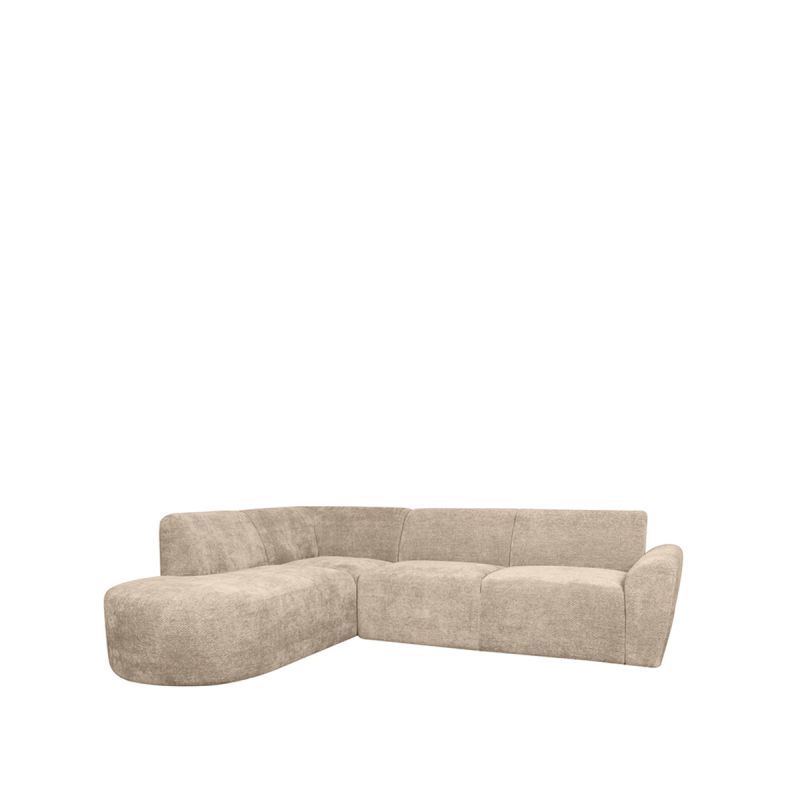 LABEL51 Ecksofa Aspen Left Clay