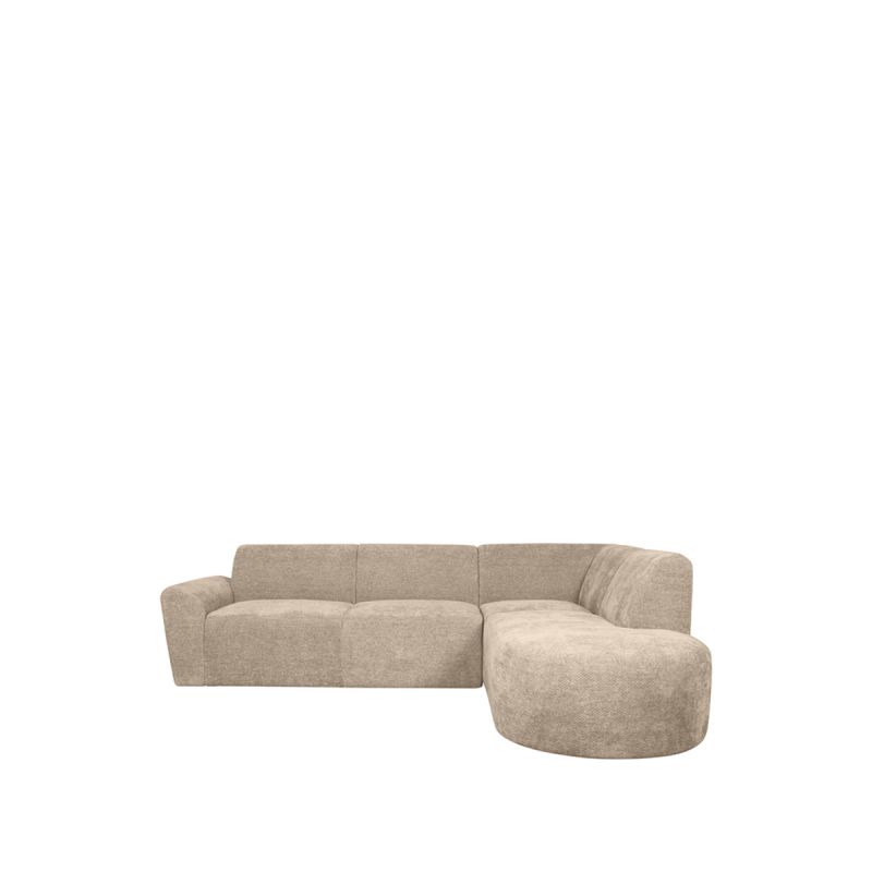 LABEL51 Ecksofa Aspen Right Clay