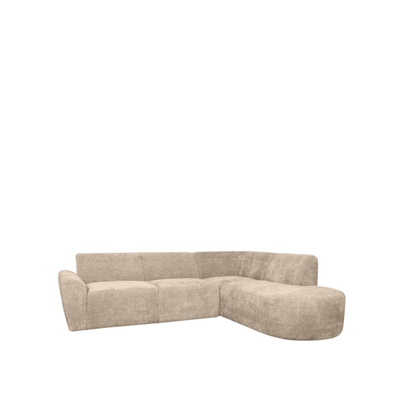 LABEL51 Ecksofa Aspen Right Clay