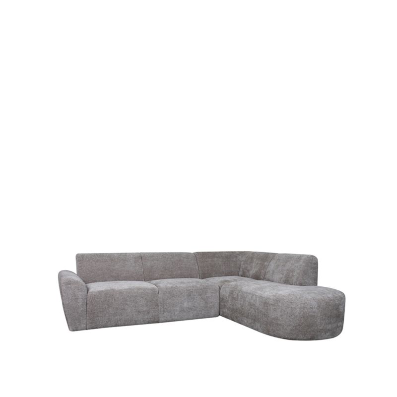 LABEL51 Ecksofa Aspen Right Stone