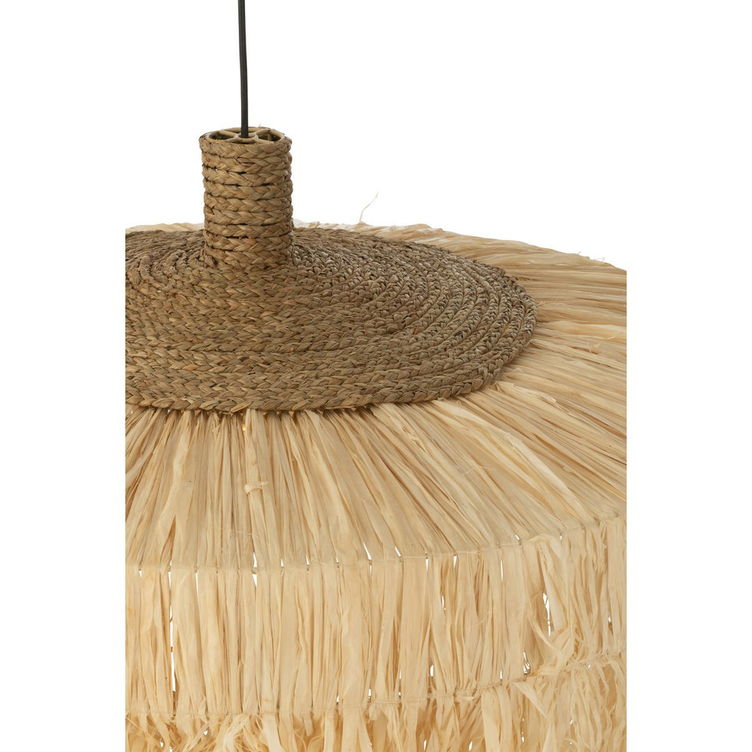 J-Line Hanglamp Rond Jute Naturel