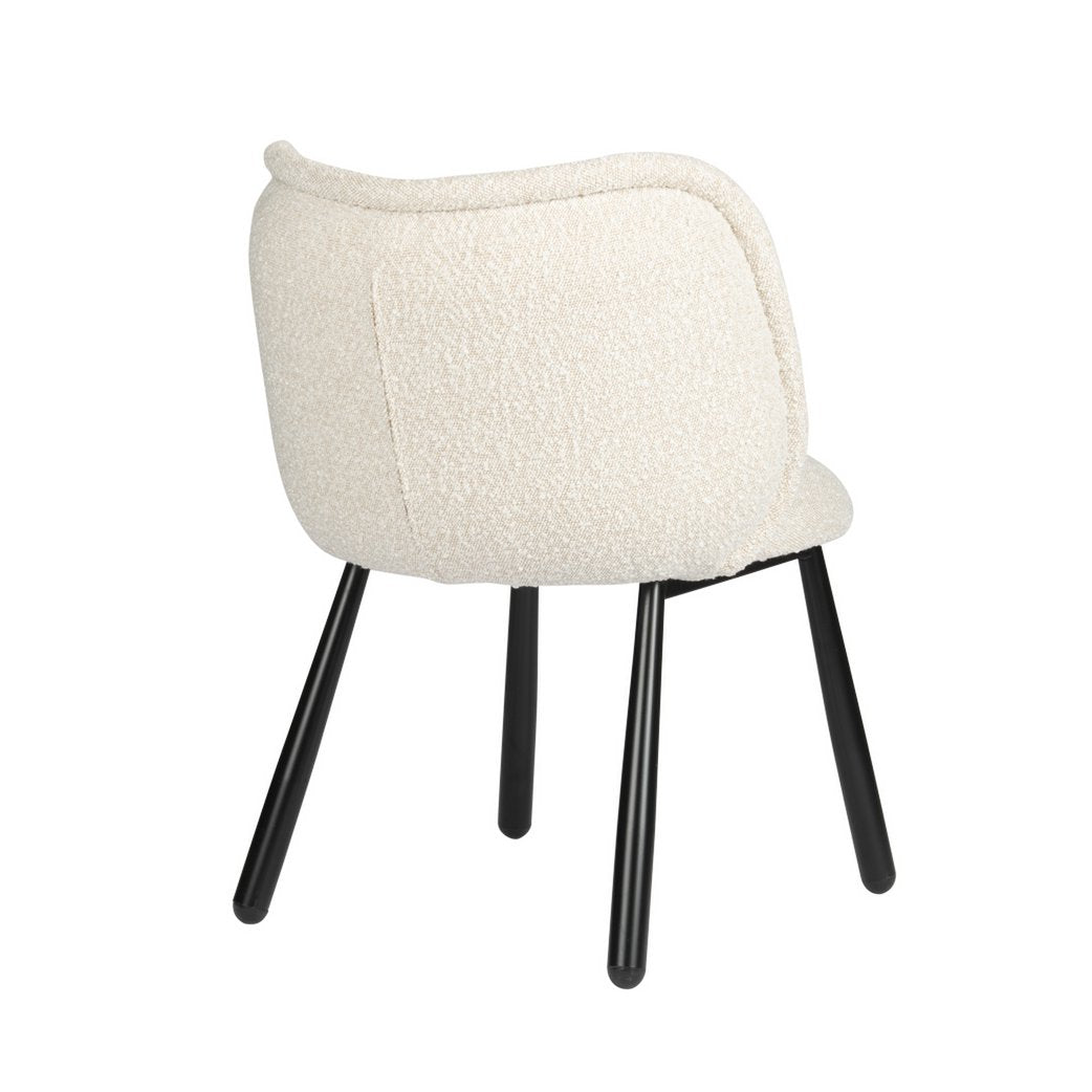 Panda Chair White Pearl Set of 2