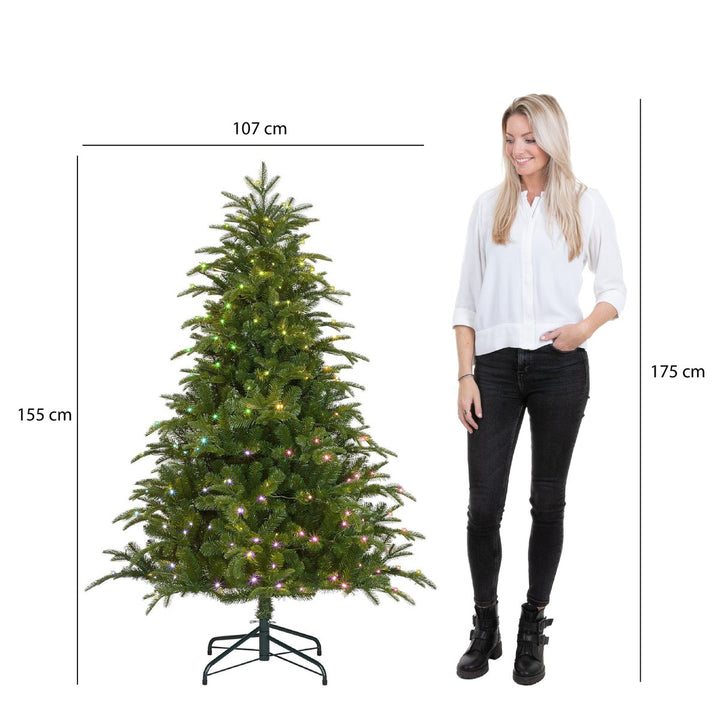 Smart Lighting Kunstkerstboom - H155 x Ø107 cm