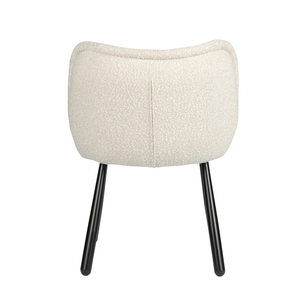 Panda Chair White Pearl Set of 2