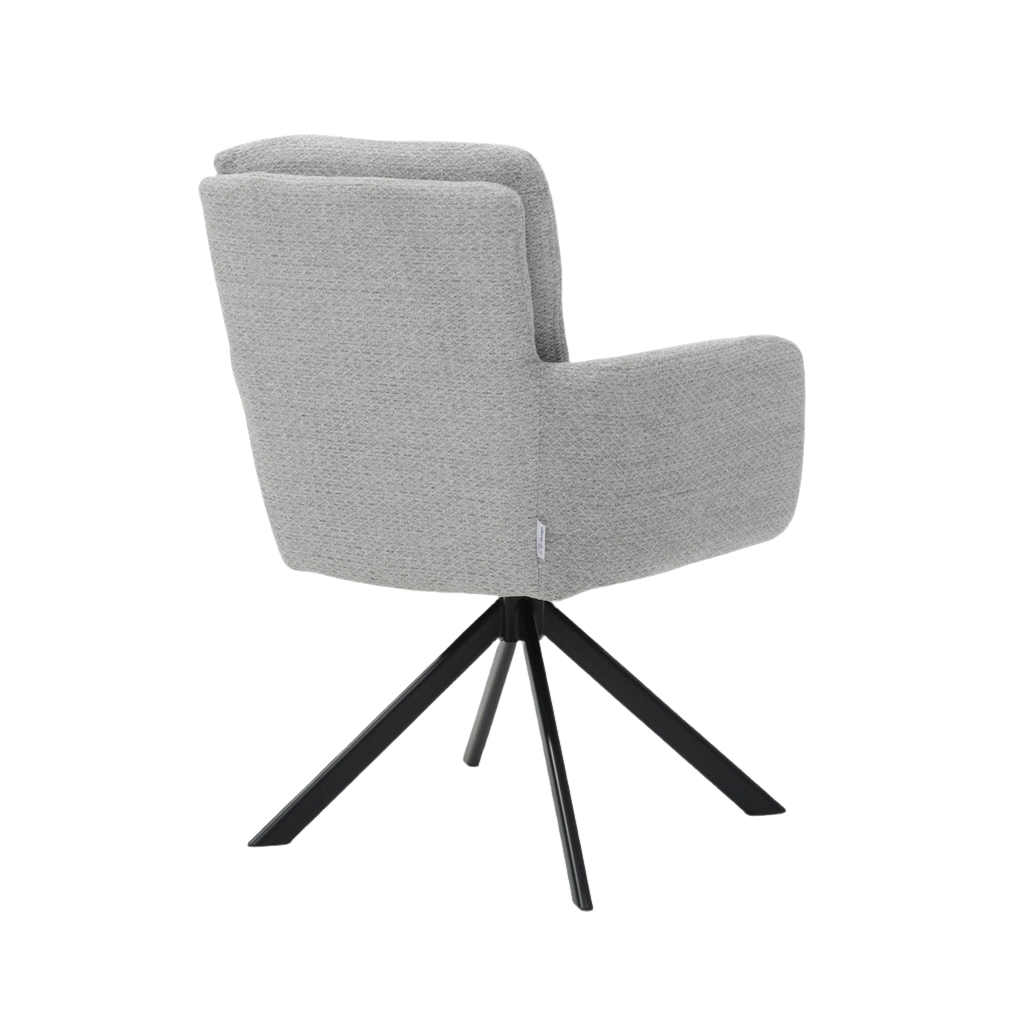 Fred Armchair Retro Grey