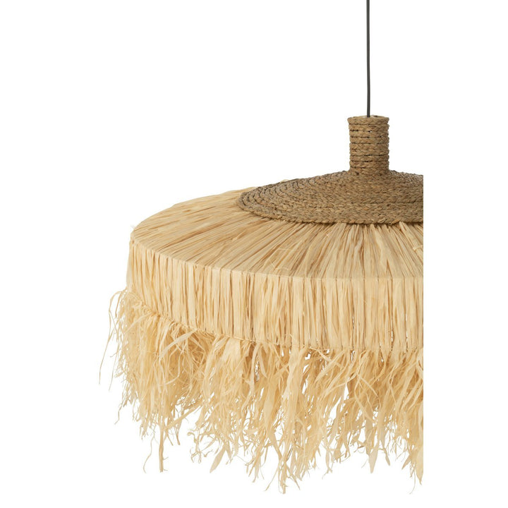 J-Line Hanglamp Rond Jute Naturel