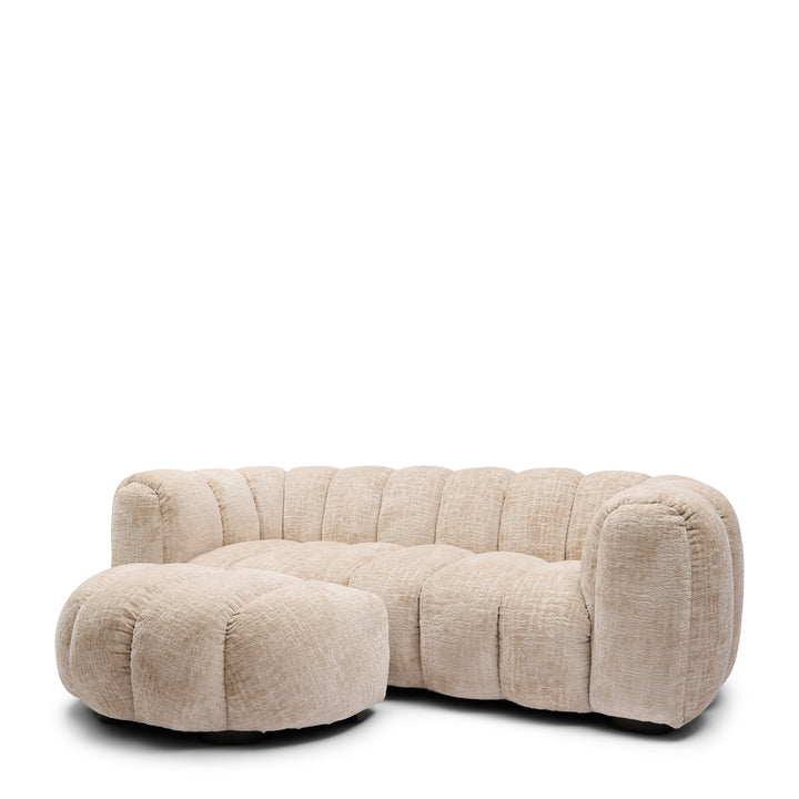 Riviera Maison 3.5-seater sofa Vicenza Natural