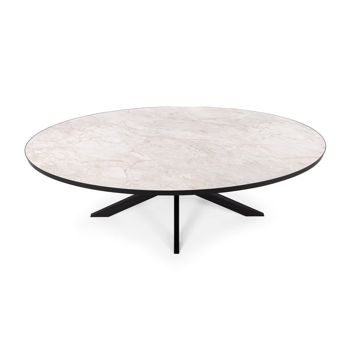 Stalux Dining table Mees Black/Marble