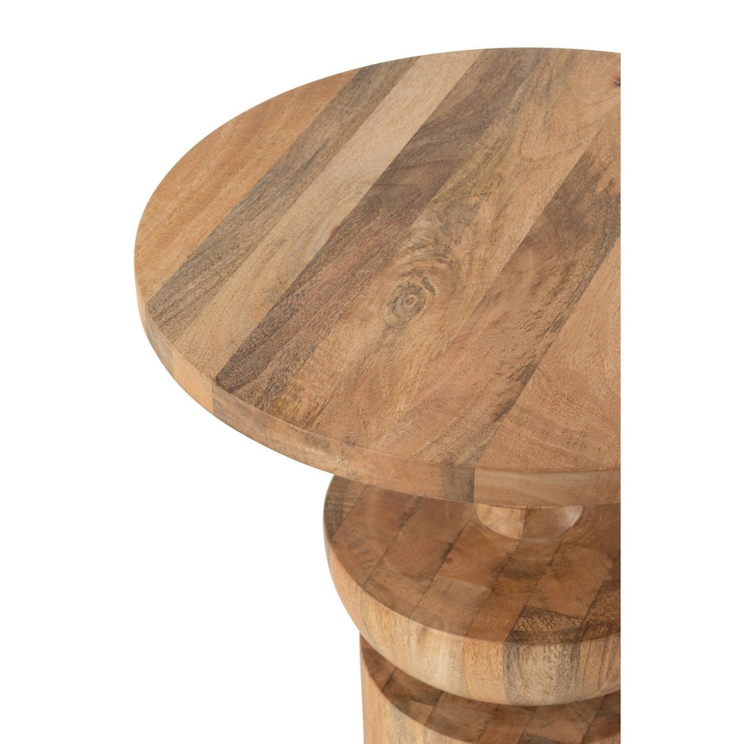 J-Line Side table Goa Mango wood Natural