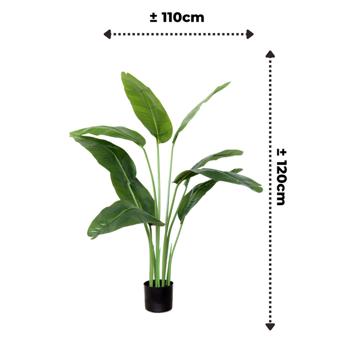 Kunst Bananenplant 120 cm