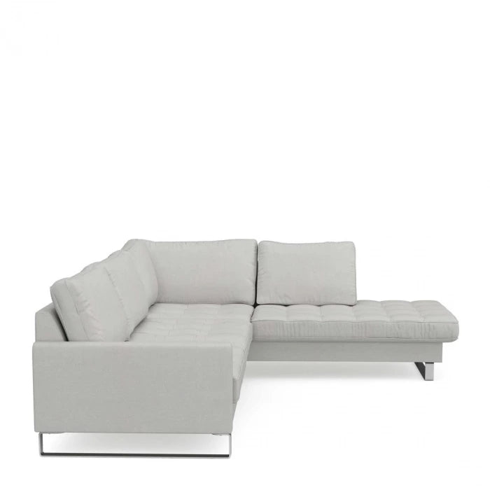 Chaise Longue Bank Rechts West Houston Ash Grey