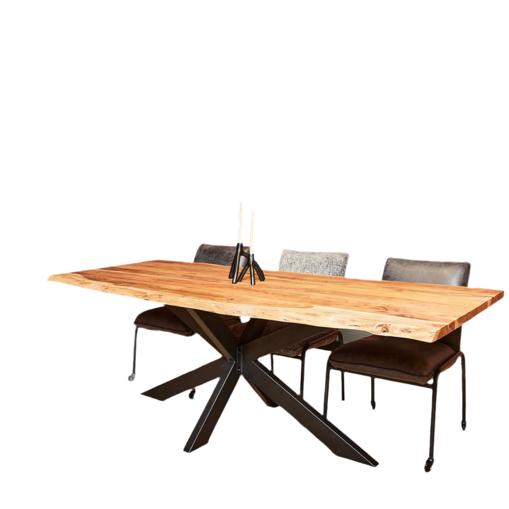 Baumstammtisch Live Edge 200 cm