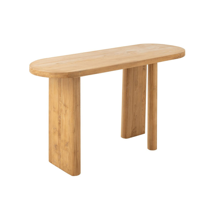 J-Line Console Teak Hout Naturel