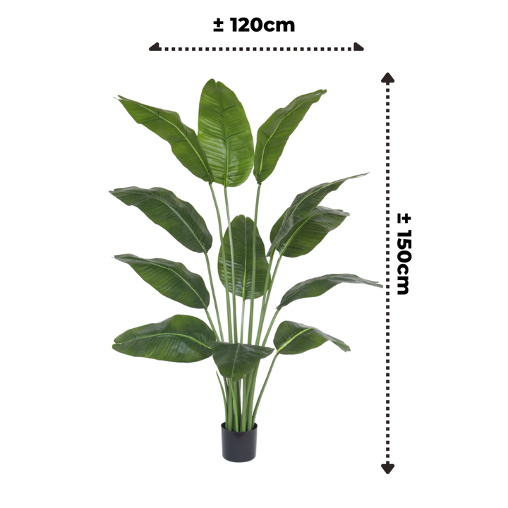 Kunst Bananenplant 150 cm