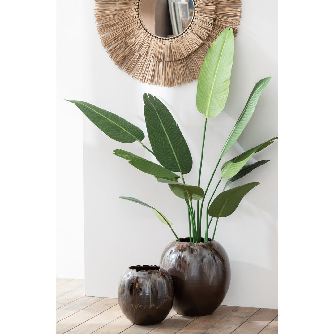 J-Line Strelitzia Kunstplant Groen Small