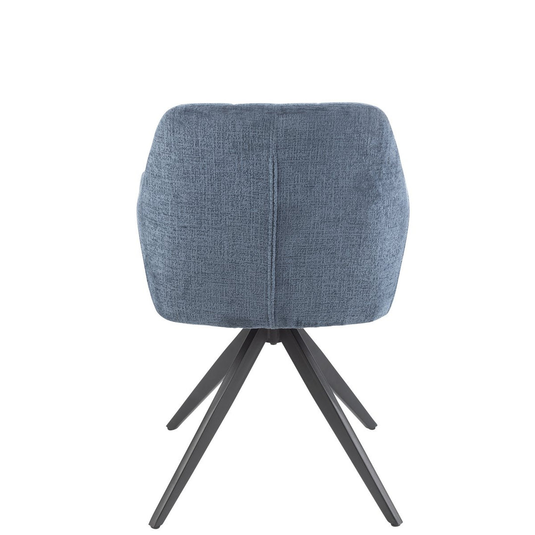 J-Line Stoel Louna Blauw