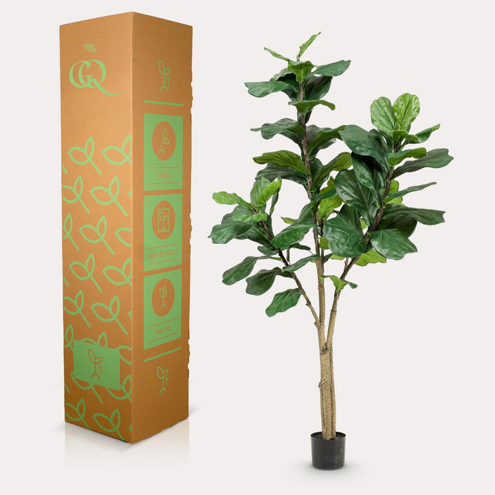 Kunstplant Ficus Lyrata Tabaksplant