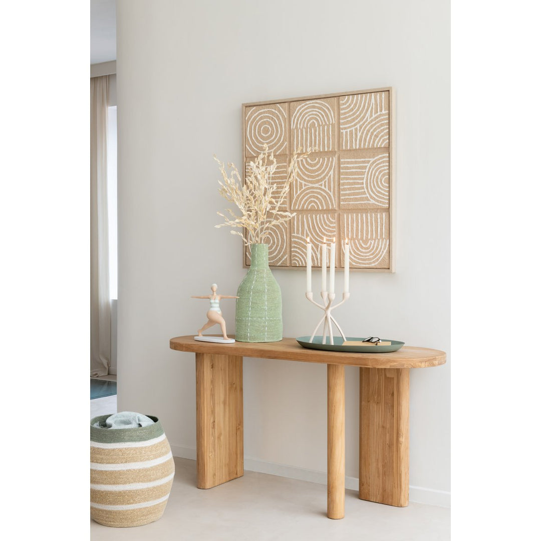 J-Line Console Teak Hout Naturel