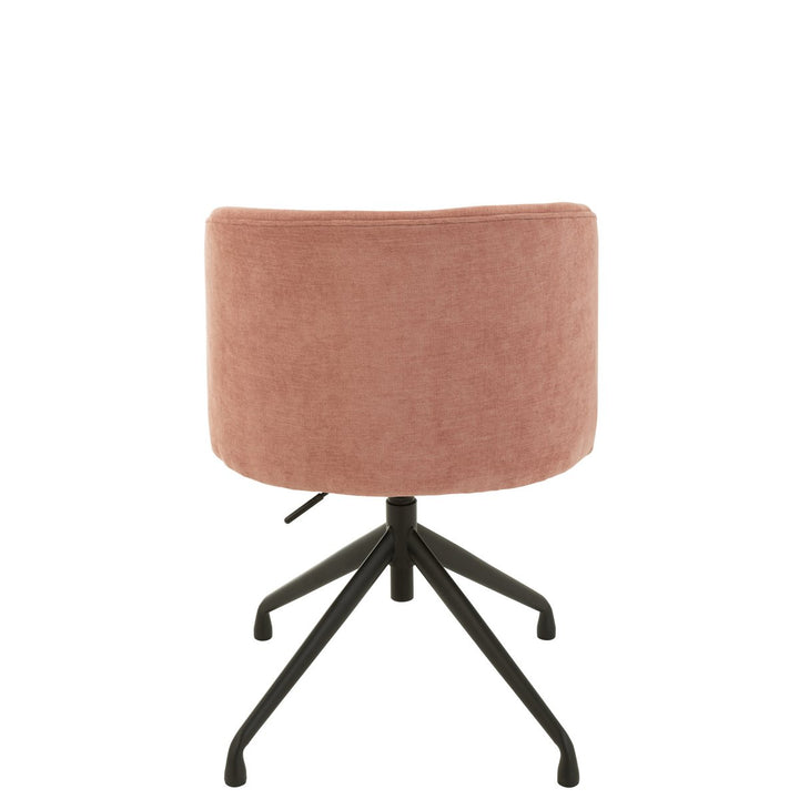 J-Line Chair Turn Up Down Textile Light Pink