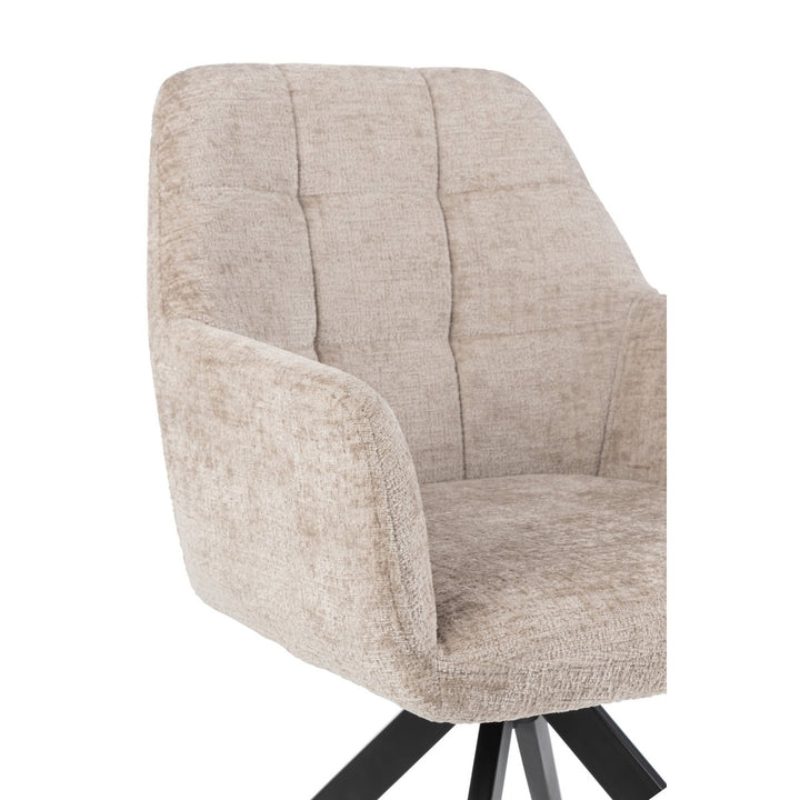 J-Line Chair Louna Dark Grey