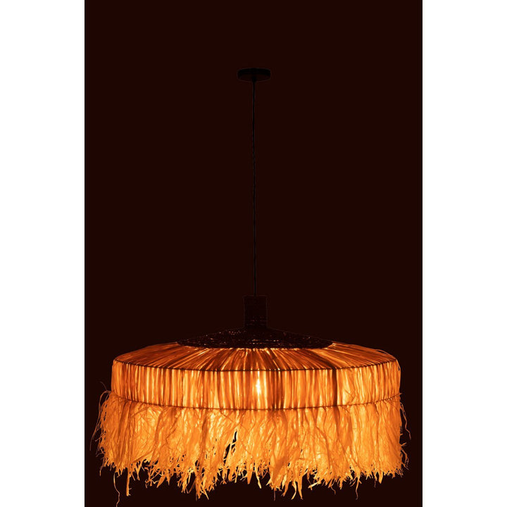 J-Line Hanglamp Rond Jute Naturel