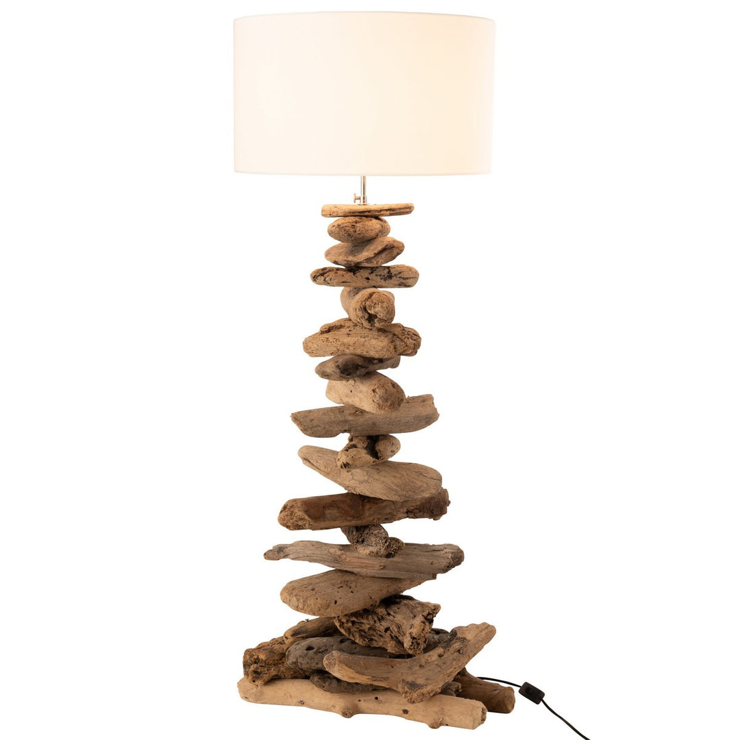 J-Line Lamp Driftwood Natural/Beige Medium