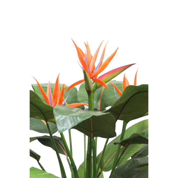 Strelitzia Kunstplant 120 cm met bloem