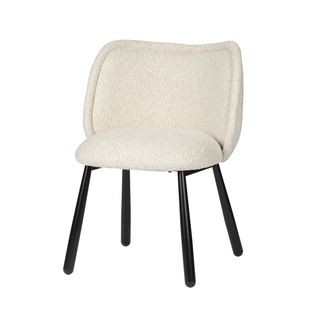 Panda Chair White Pearl Set of 2