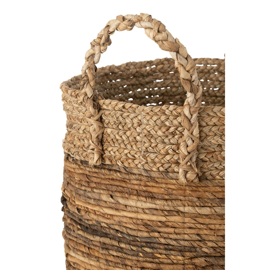 J-Line Baskets Lucie Raffia Natural