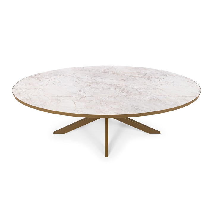 Stalux Dining Table Mees Gold/Marble