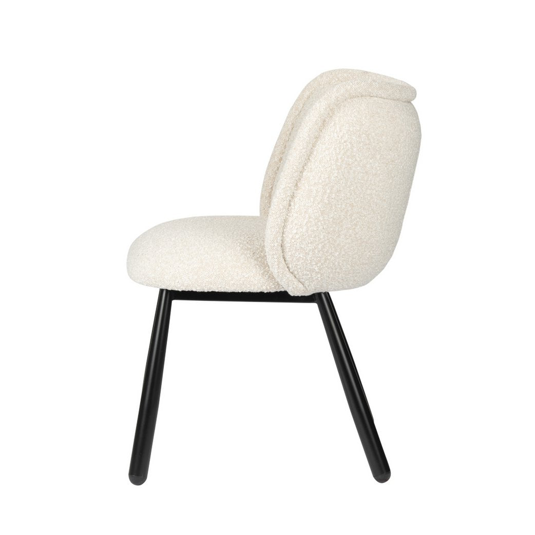 Panda Chair White Pearl Set of 2