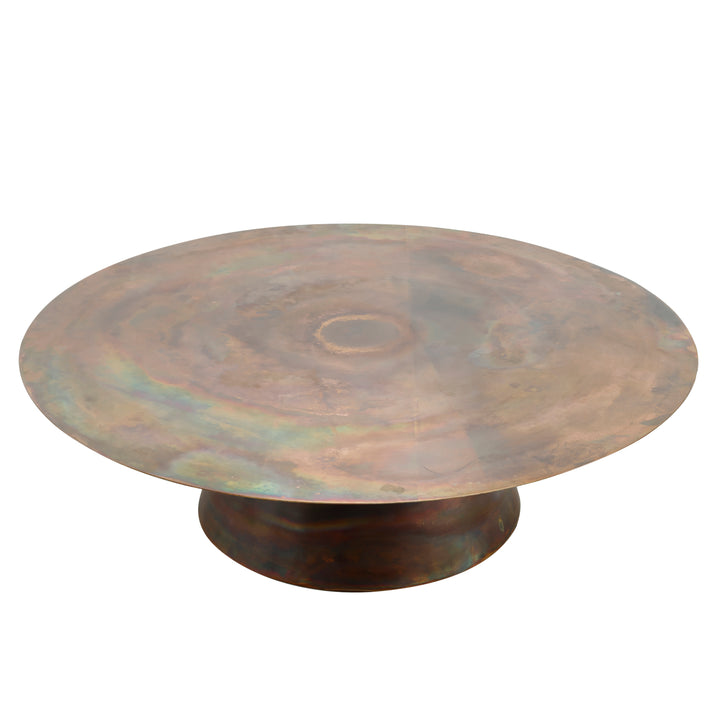 PTMD Comprador Copper Iron Coffeetable Set van 2