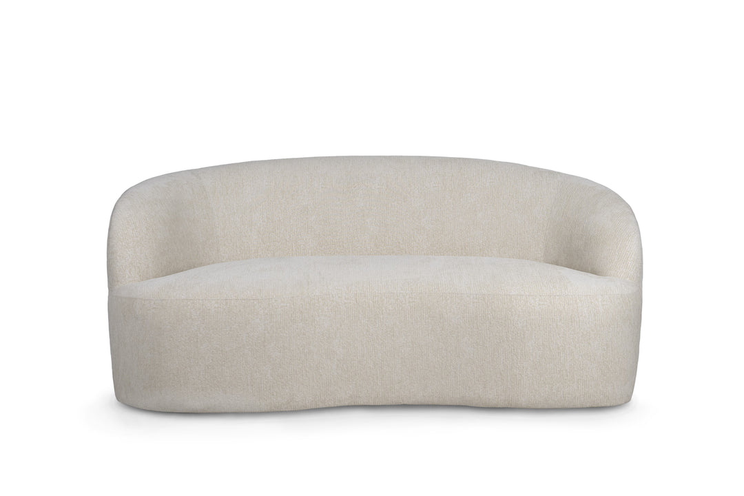 PTMD Bohne Cream Nanci 2 Seater Sofa