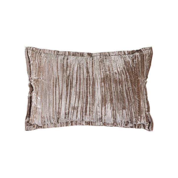 PTMD Senny Decorative Cushions Set of 2 Velvet Beige