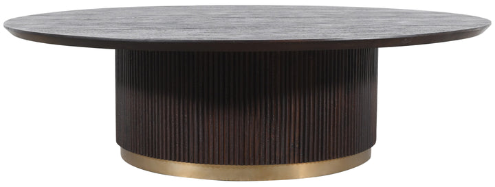 PTMD Coffee table Xelle Brown Mango wood 150 cm