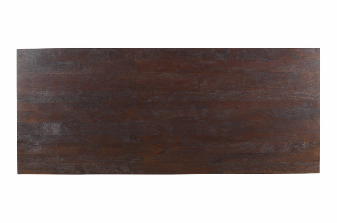 PTMD Eettafel Alore Bruin Goud 240 cm