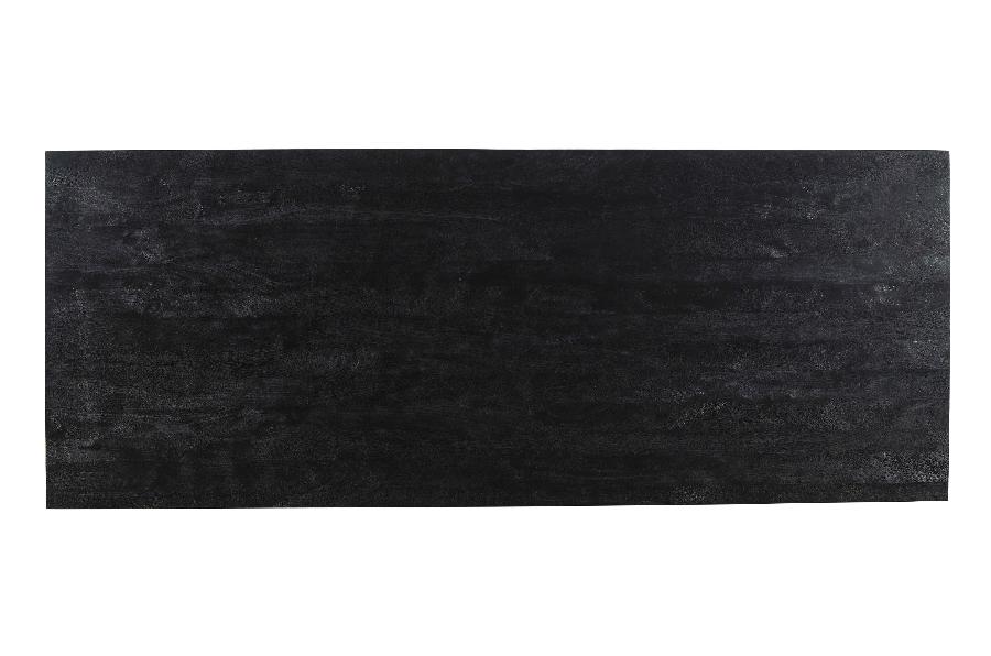 PTMD Eettafel Alore Zwart Mangohout 280 cm