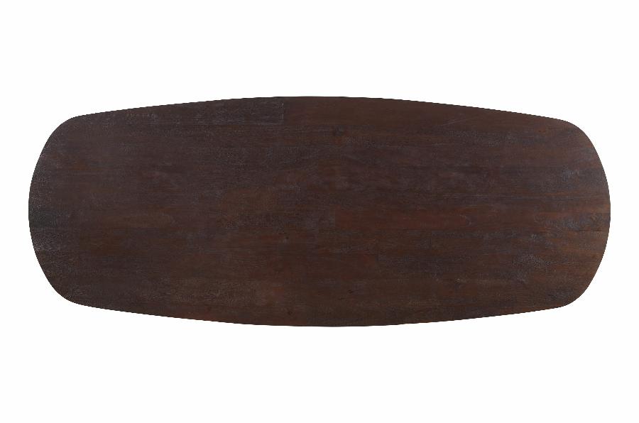 PTMD Eettafel Alore Bruin Goud Mangohout 240 cm